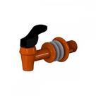 Torneira Para Filtro Herc Superior Marrom 1114 - Kit C/12 Pecas