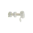 Torneira para filtro superior com biqueira em pvc agel - branca