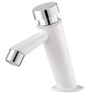 Torneira para Lavatório de Mesa Automática 1/2"" Branco Cromo - 300000652 - TIGRE
