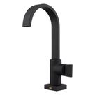 Torneira Para Lavatório De Mesa Bica Alta Prima 210 Preto Fo Torneira Para Lavatório De Mesa Bica Alta Prima 210 Preto Fo