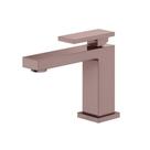 Torneira Para Lavatório De Mesa New Edge Bica Baixa Cobre Escovado Docol