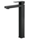 Torneira para Lavatório de Mesa Quadrado Bica Alta Definite Preto Fosco - 774357 - STOC