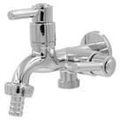 Torneira para Tanque e Máquina de Lavar 1131 Acabamaneto C-61 1/4 de volta Medida 1/2 e 3/4 D Metais Sanitários