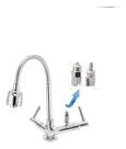 Torneira Pia Gourmet Mesa Com Saída Purificador