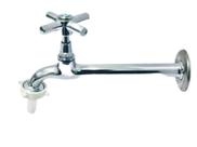 Torneira pia longa cozinha parede c-31 18 cm metal c/ bico união Torneira pia longa cozinha parede c-31 18 cm metal c/ bico união