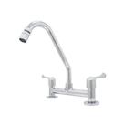 Torneira Pia Misturador Cozinha Mesa Com Arejador Articulável Cromado Luxo 1/4 De Volta Torneira Pia Misturador Cozinha Mesa Com Arejador Articulável Cromado Luxo 1/4 De Volta