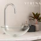 Torneira Pratica Clean Lavatório Cromada Alta Metal Luxo 1/4
