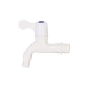 Torneira Pvc Plastico Tanque Branca 1/2'' 10x10x2,5Cm Curta