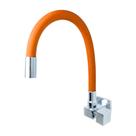 Torneira Quadrada Cozinha Metal Luxo Color Parede Cano de Silicone Flexível Várias Cores