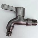Torneira refrigerando única do aço 304 inoxidável, Torneira exterior cinzenta do jardim, 1 Pc