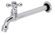Torneira Reta Tanque Área De Serviço Metal Cromado 22cm C33 TPLL014