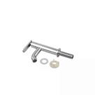 Torneira slim lavatorio bancada abs cromado 12020