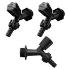 Torneira Slim Preta Jardim Tanque 1/2'' Ou 3/4'' (3u) Krona