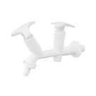 Torneira Tanque/máquina Dalia Branca Abs Socelplast