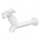 Torneira Tanque Tigre Cross 15Cm Branca Abs - 300000459