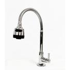 Torneira WG08 Gourmet Cozinha Parede Pia Cano Flexível Inox 1/4 de volta Cromo WG08 Torneira WG08 Gourmet Cozinha Parede Pia Cano Flexível Inox 1/4 de volta Cromo WG08