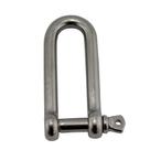 Tornel Manilha Longa Reta Em Aço Inox 5 X 40 Mm Carga 232Kg