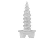 Tornillos para canaletas Grip-Rite No. 8 x 1,27 cm Blanco Paquete de 100