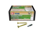 Tornillos para Deck Grip-Rite L158stgd1 Cabeza Plana 4.13 cm 124 piezas
