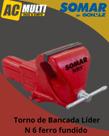 Torno de Bancada Líder N 6 ferro fundido