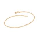 Tornozeleira banhada a ouro 18k Cód. 5507452500 TAM 25 CM