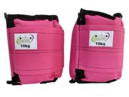 Tornozeleira / Caneleira 10 KG Nylon Rosa Tornozeleira / Caneleira 10 KG Nylon Rosa