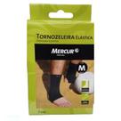 Tornozeleira Elástica Preta Média 1 Par - Mercur Tornozeleira Elástica Preta Média 1 Par - Mercur