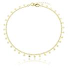 Tornozeleira Feminina Banhada a Ouro 18k Estrela Dourada Tornozeleira Feminina Banhada a Ouro 18k Estrela Dourada