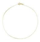 Tornozeleira Feminina Italiana Ouro 18k 750