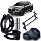 Toro Kit Calço Mola Diant Aço 4cm trasei 2,5cm +Bieleta adap