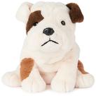 Torrada de pelúcia Bulldog Puppy GUND para crianças de 1 ano ou mais, marrom/branca Torrada de pelúcia Bulldog Puppy GUND para crianças de 1 ano ou mais, marrom/branca