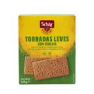Torradas Integrais Leves Com Cereais Sem Glúten Schar 125g