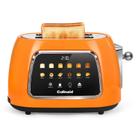 Torradeira Culinaid Touchscreen 2 Fatias Fenda Larga Laranja
