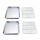 Torradeira e forno com conjunto de prateleiras TeamFar Stainless Steel x4