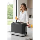 Torradeira Elétrica 800W: 8 Níveis, Descongela e Reaquece Torradeira Elétrica 800W: 8 Níveis, Descongela e Reaquece