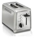 Torradeira Inox Elétrica Premium 230ºC 850w 2 Fatias Largura Ampla 7 Torras Ajuste Tipo De Pão - Hamilton Beach