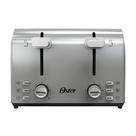 Torradeira Oster 4 Slice 7 Browning Settings em aço inoxidável