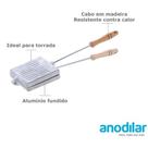Torradeira para fogão Chapa de alumínio sanduicheira AND
