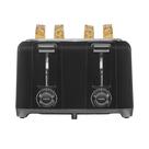 Torradeira Proctor Silex de 4 fatias com slots extra largos preta 24215PS