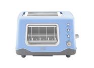 Torradeira RISE BY DASH Clear View 2 fatias azul
