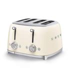 Torradeira Smeg 50's Style Retro Aesthetic 4 Slice Cream TSF03CRUS