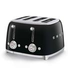 Torradeira Smeg 50's Style Retro Aesthetic 4 Slice TSF03BLUS preta