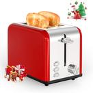 Torradeira YSSOA Stainless Steel 2 Slice 6 Shade Settings: Vermelha