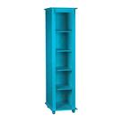Torre 190x58 cm - 4 Prateleiras e Pés Torneados - Tommy Design