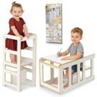 Torre Aprendizagem Montessori Mesinha Regula Altura Bebe