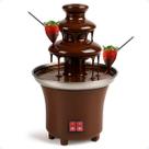 Torre Cascata De Chocolate Fondue Mini Máquina De 3 Andares