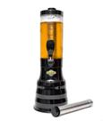 Torre Chopp 2 L Base Giratória Copo Removível 2 Refil Preto