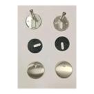 Torre Conjunto Fixação Assentos Deca Original Tfi23601 Duna