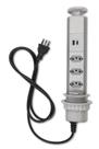Torre De 3 Tomadas Usb A Usb C Multiplug 10a Retrátil Cinza