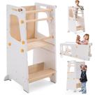 Torre de Aprendizagem Gewitt para Crianças - Com Quadro Branco e Mesa/Cadeira Torre de Aprendizagem Gewitt para Crianças - Com Quadro Branco e Mesa/Cadeira